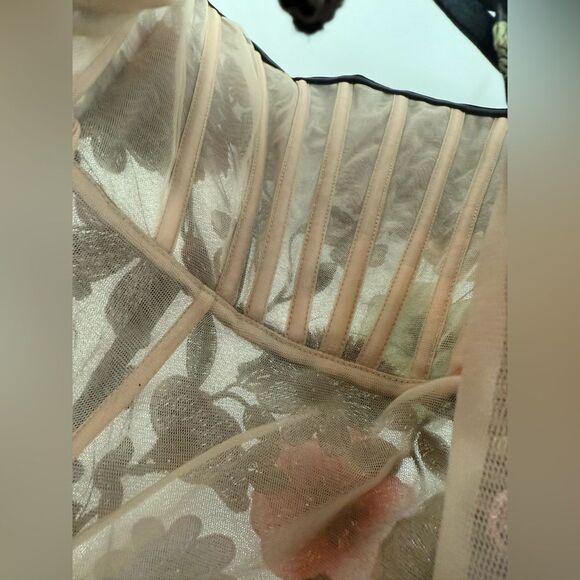 NWOT BRONX AND BANCO Bouquet Maraya Mini Dress in Black Multi, size XS - Picture 13 of 16